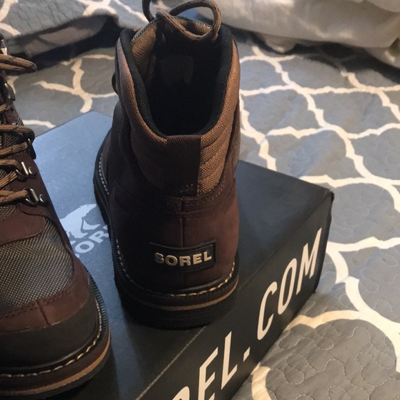 NIB- Sorel Madson hiker waterproof. Men’s size 9. Ordered tried on too big. - Picture 6 of 6